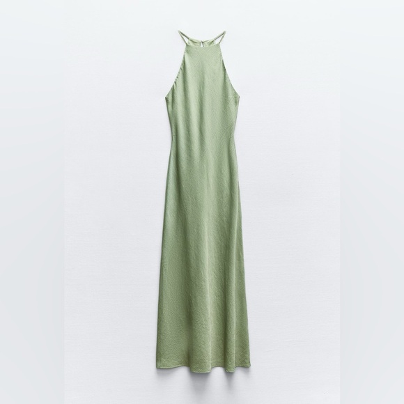 ZARA Satin Dress - Picture 5 of 11